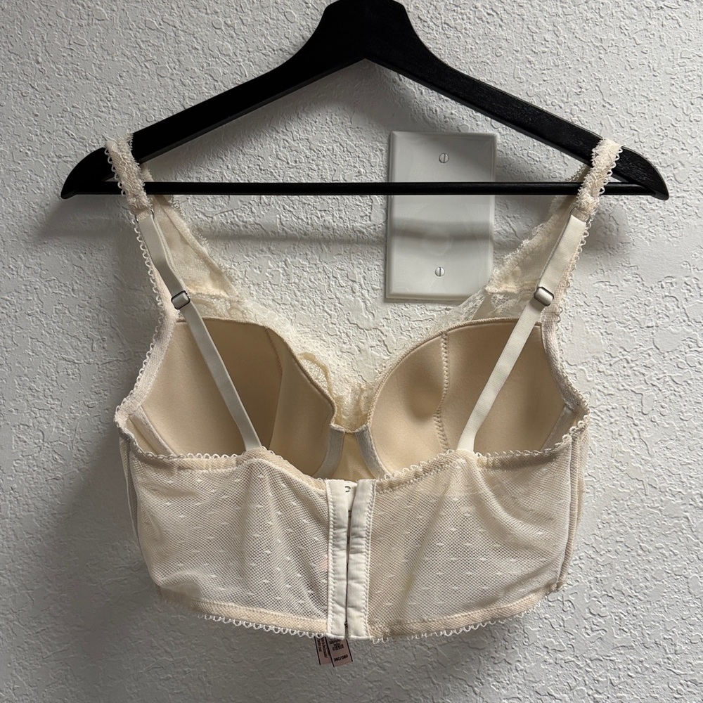 Victoria's Secret Lace Bra - Dream Angels Cream 36 C - Picture 3 of 7
